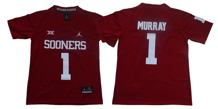Youth Oklahoma Sooners 1 Kyler Murray Red College Football Jersey,We sell and wholesale Youth Oklahoma Sooners 1 Kyler Murray Red College Football Jersey on line form chian!